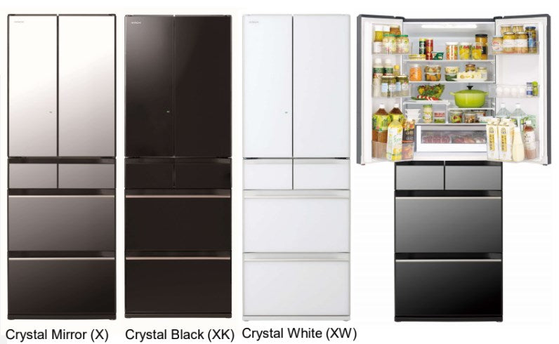 Hitachi RHV480NS 371L 6 Doors Fridge R-HV480NS - XK / XW - Lion Hitachi RHV480NS 371L 6 Doors Fridge R-HV480NS - XK / XW - Lion