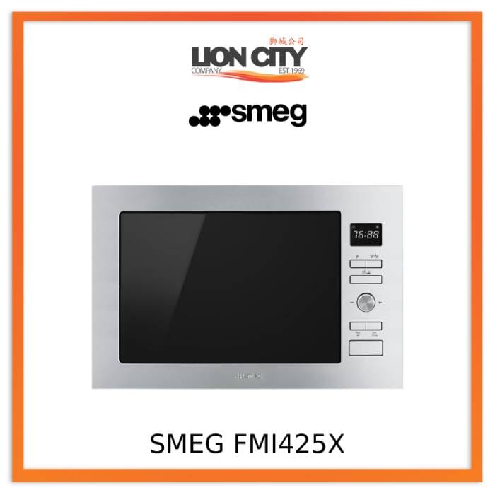 Smeg FMI425X Built-in Microwave Selezione Aesthetic