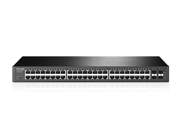 TP-Link T1600G-52TS(TL-SG2452) JetStream 48-Port Gigabit Smart Switch with 4 SFP Slots | Lion City Company.