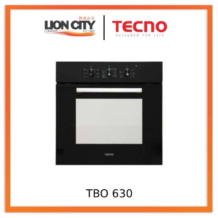 Tecno TBO 630 56L 6 Multi-Function Built-in Oven | Lion City Company.
