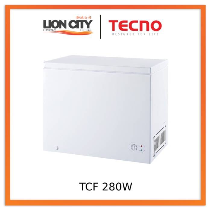 TECNO TCF 280W  280L Chest Freezer