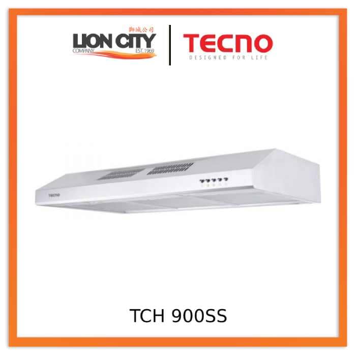 Tecno TCH 900SS 90cm Slim Line Designer Hood with Maxi-Flow Motor | Lion City Company.