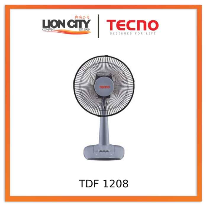 Tecno TDF 1208 12 Inch Desk Fan