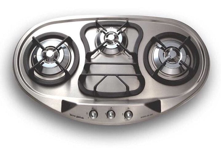 TECNO SR 398SV S/S Stainless Steel Designer’s Built-In Hob | Lion City Company.