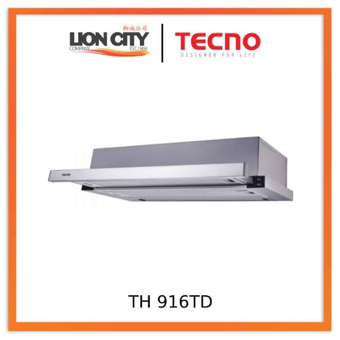 Tecno TH 916TD 90cm semi built-in Hood, 550m³/hr