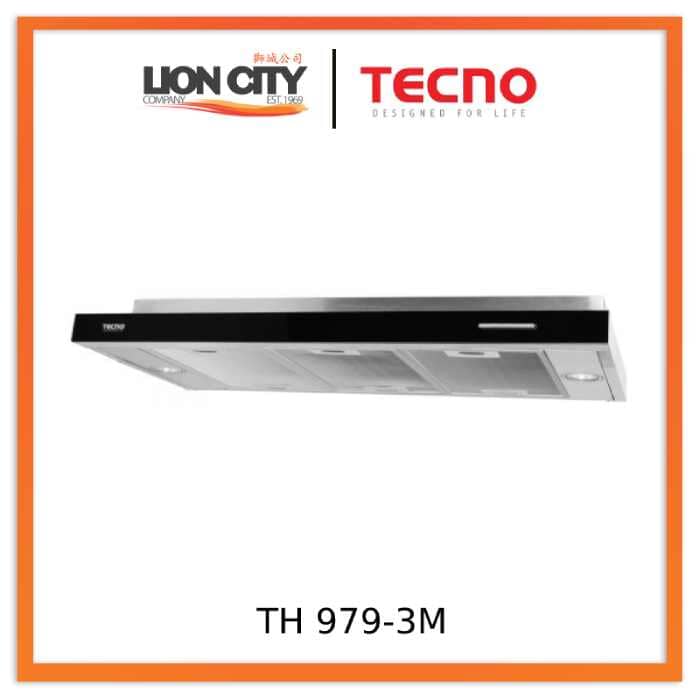 Tecno TH 979-3M 90cm Slim Hood with Revolutionary 3 Motor Design | Lion City Company.