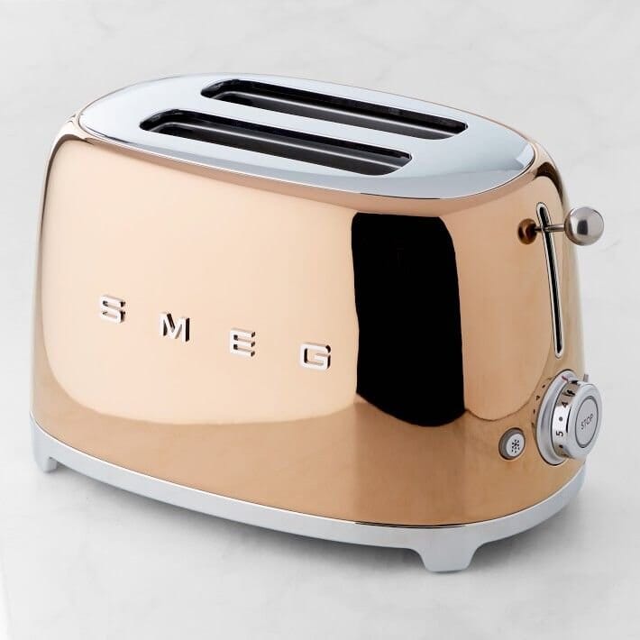 Smeg Kettles KLF03RGUK 50's Style + Toaster TSF01RGUK 50's Style