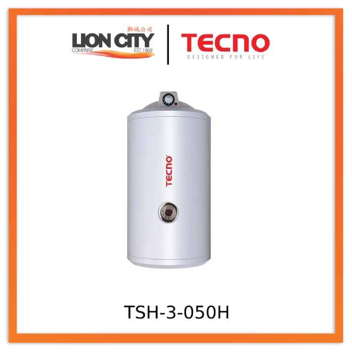 Tecno TSH-3-050H 50L Horizontal Storage Water Heater