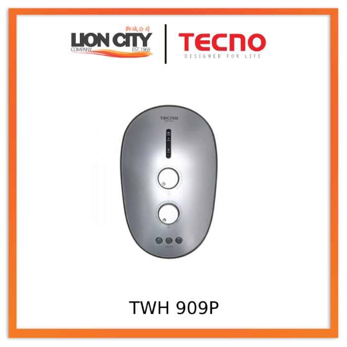 Tecno Uno TWH 909P Instant Water Heater 3.3kW, Elegant Design