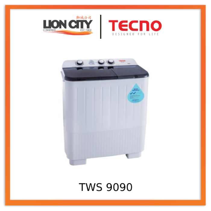 Tecno TWS 9090 9.0Kg Semi-Automatic Washer