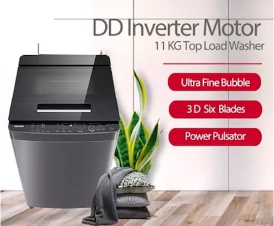 Toshiba AWDUH1200GS 11.0 Kg DD Inverter Top Load Washing Machine
