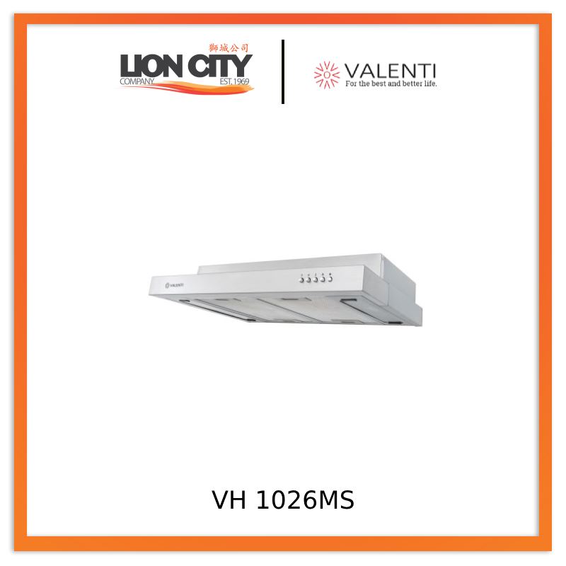 Valenti VH1026MS 600 mm Semi Integrated Hood VH 1026MS