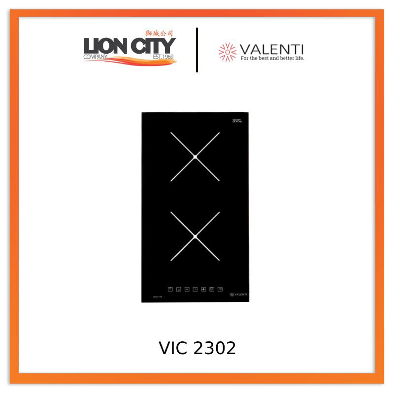 VALENTI VIC2302 2 ZONE SCHOTT GLASS Built-in Induction hob VIC 2302