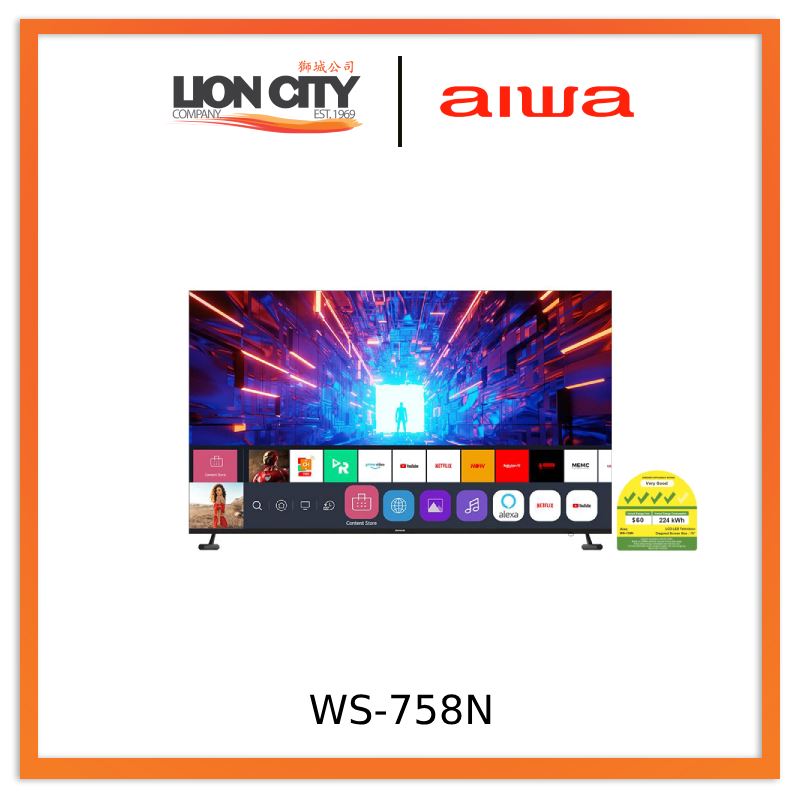 Aiwa WS-758N 75" Smart TV