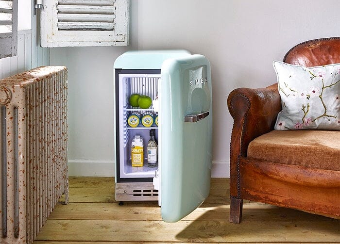 Smeg FAB5RPG5 Free Standing Refrigerator One Door, Pastel Green 50's S -  Lion City Company