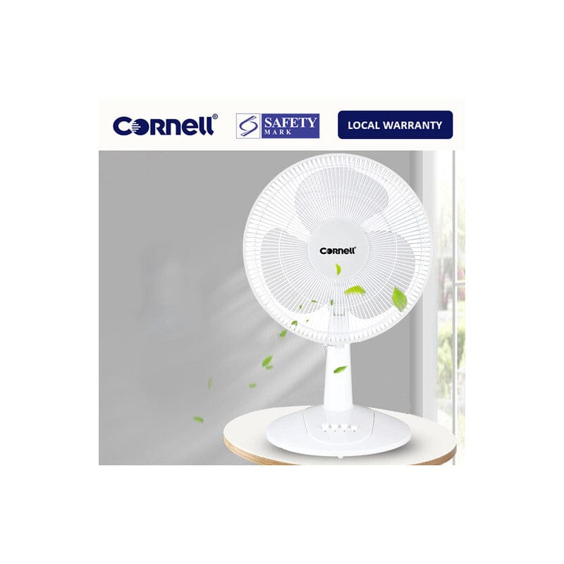 Cornell Table Fan 12 inch CFNT122GY/CFNT122WHX Lion City Company