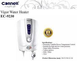 CORNELL EC9230 INSTANT WATER HEATER