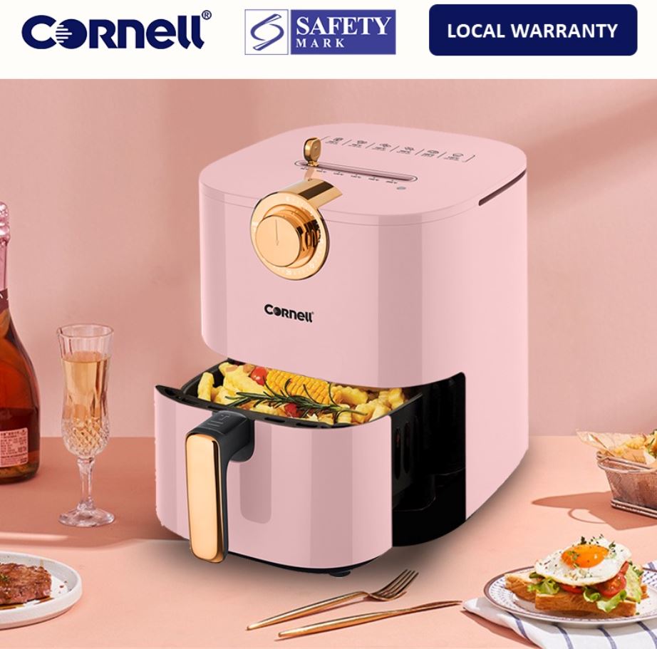 N/A 4.5L Air-family fryer Multifunctional high capacity electric fryer -  Electric Oven Smoke Smart Without Oil, Blue, Rose,Pink : : Home  & Kitchen