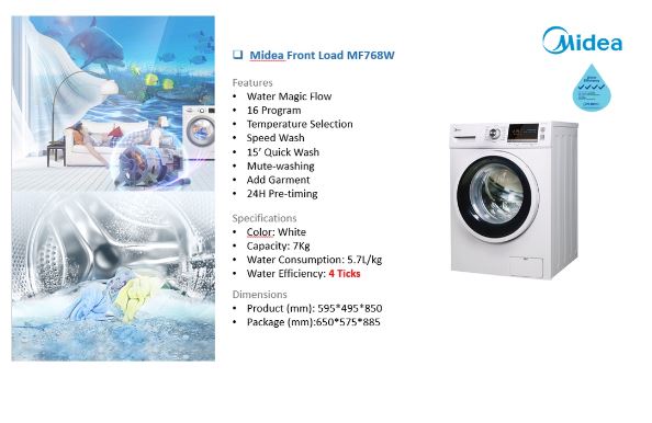 Front Load Washing Machine | Front Load Washer | Lion City Company