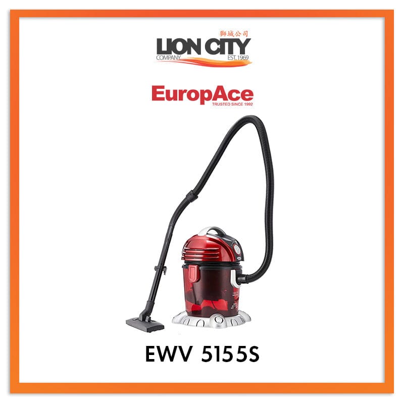 EUROPACE EWV 5155S WET/DRY VACUUM CLEANER (1400W)