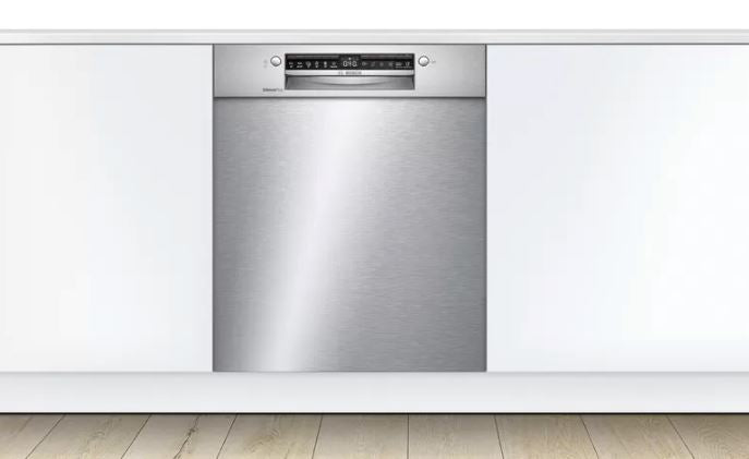 Bosch HBG633BS1B Series 8 Built-in oven 60 x 60 cm Stainless steel + SMU4HCS48E Series 4 Built-under dishwasher 60 cm Stainless steel