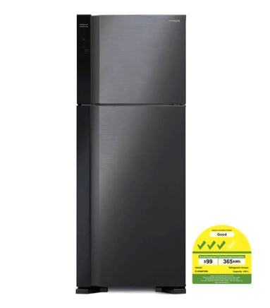 Hitachi R-V560P7MS – BSL / BBK New 2-Door BIG-2 Inverter Refrigerator R-V560P7MS