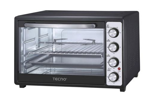 Tecno Uno TEO 4800 Oven Black 6 Functions, 48L