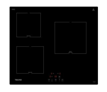 Tecno TIH 638 3-Burner 60cm Induction Hob