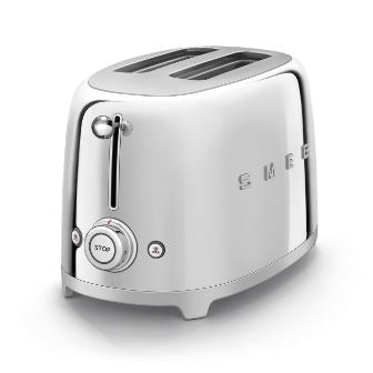 Smeg TSF01SSUK/RGUK Toaster 50's Style