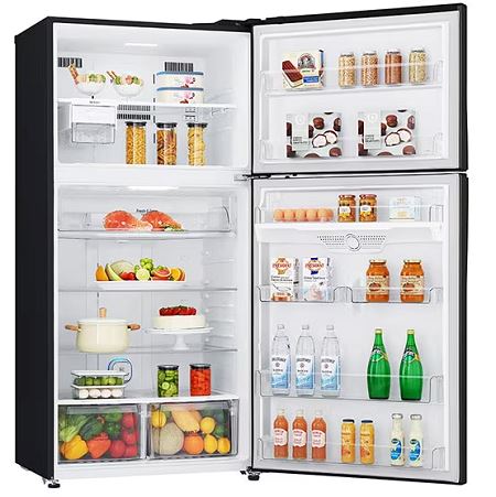 LG GT-M5967BL 2 Door Refrigerators Top Freezer