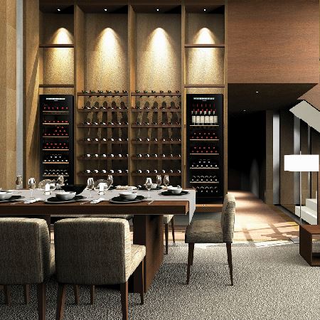 Vintec V160SG Classic Series Wine Cellar (120 Bottles) | Lion City Company.