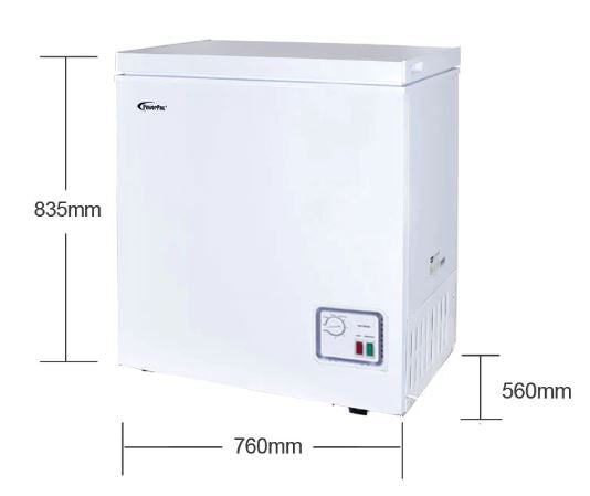 PowerPac PPFZ150 150L Chest Freezer