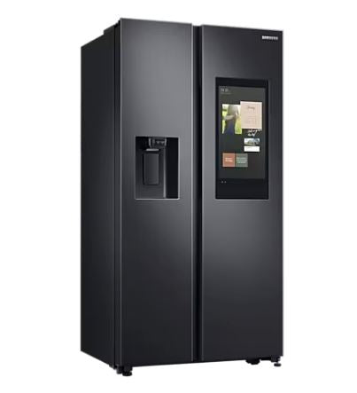 Samsung RS64T5F04B4/SS, Family Hub™ Side-by-side Refrigerator, 595L, 2 Ticks