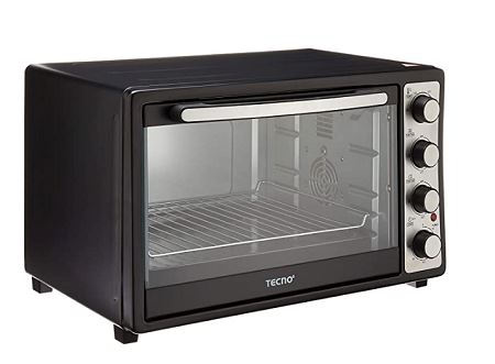 Tecno Uno TEO 4800 Oven Black 6 Functions, 48L