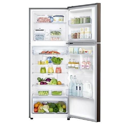 Samsung RT38K503ADX/SS 2-Door Fridge (Gross 397L) Twin Cooling Plus ™ Refrigerator TOP MOUNT FREEZER