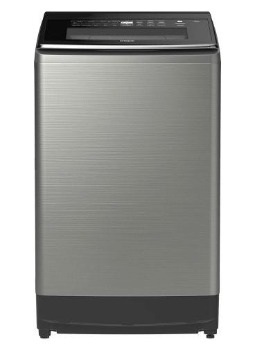 Hitachi SF-160ZCV 16KG Top Loading Washing Machine - Stainless Look Silver