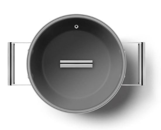 Smeg CKFC2411BLM/CRM/RDM Non-Stick Casserole Dish Cookware  50's Style Aesthetic