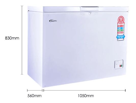 PowerPac PPFZ250 250L Chest Freezer