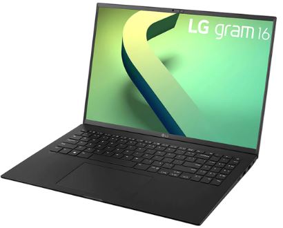 LG 16Z90Q-V.AP75A3 gram 16.0'' with 12th Gen Intel® Core™ i7 Processor and WQXGA(2560 x 1600) Anti-Glare IPS Display