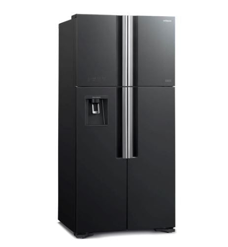 Hitachi R-W690P7MSX - GBK / GGR 4-Door Big French Refrigerator (540L) R-W690P7MSX