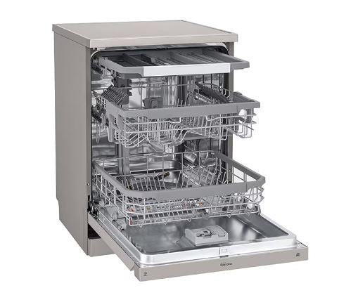 LG DFB425FP Front Control Smart Wi-fi Enabled Dishwasher with QuadWash™ and TrueSteam®