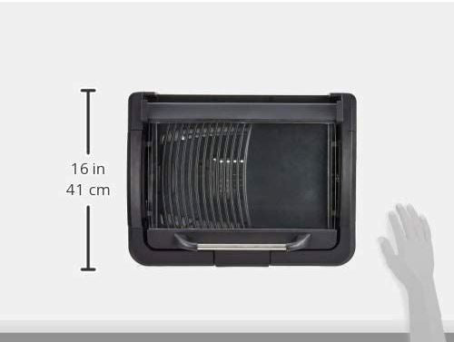Tecno Uno TEG 1033 Electric Grill Black 5 Temp Control