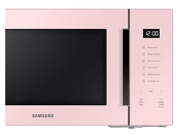 Samsung MS30T5018AP/SP, Solo Microwave Oven, 30L, Pink