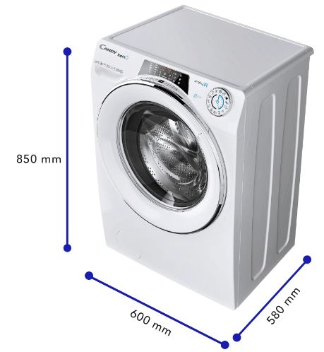 Candy RO1696DWMCE/1-80 9KG Inverter Rapido Front Load Washer