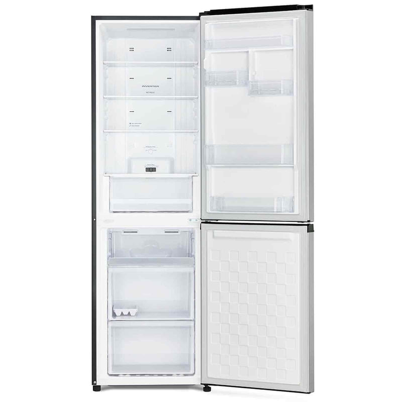 Hitachi 330L 2 Door Fridge R-B410P6MS-BSL (bottom Freezer)