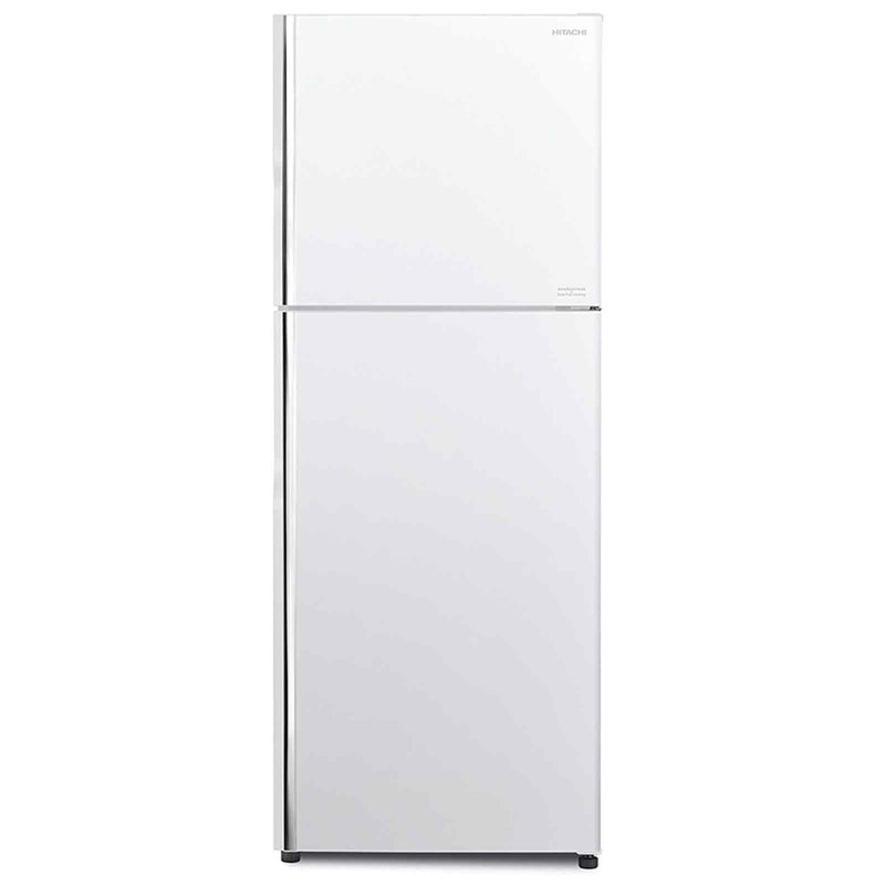 HITACHI 366L 2 DOOR FRIDGE R-VX450PMS9-PWH