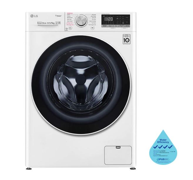 LG FV1285H4W Front Load Washing Machine | Lion City Company.