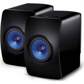 KEF LS50W Wireless Bluetooth Stereo Speaker BLACK SP3903BB | Lion City Company.