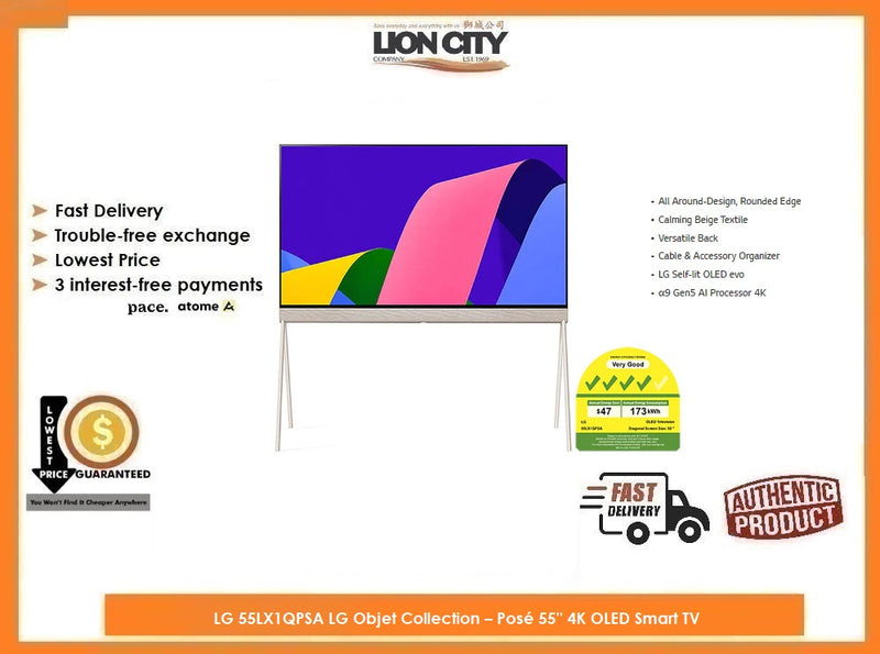 LG 55 Inch Smart TV | LG 55 Inch OLED | Lion City Company