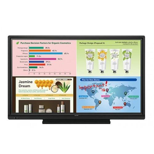 Sharp 60 inch. Interactive Display Panel (Touchscreen Whiteboard) PN60TW3 | Lion City Company.